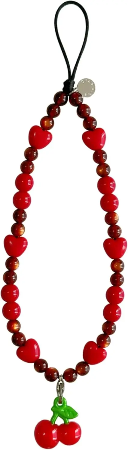 Phone Accessories Beads - Cute Beaded Phone Charm Wrist Strap,
