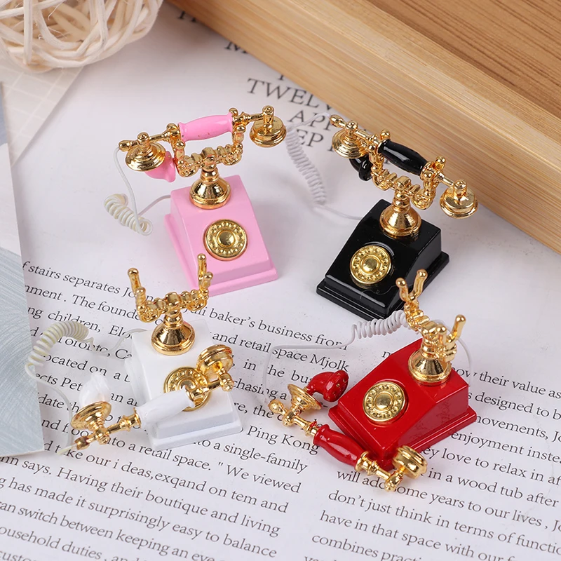 Phone Accessories Baby - 1:12 Home Decor Figurines Alloy Vintage