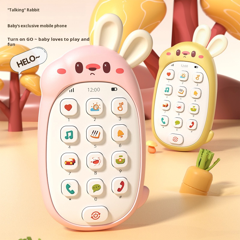 Phone Accessories Baby - Baby Teether Simulation Mobile Phone 0-1