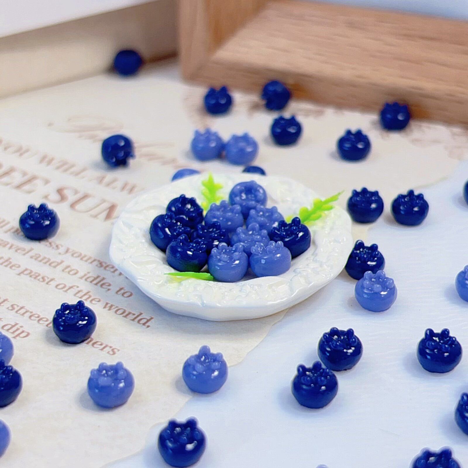 Phone Accessories Beads - 100pcs mini simulated translucent and solid-color