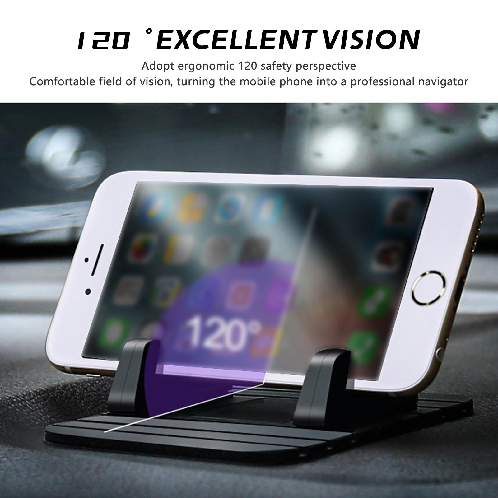 Phone Accessories For Car - Universal Car Phone Holder Car Mat