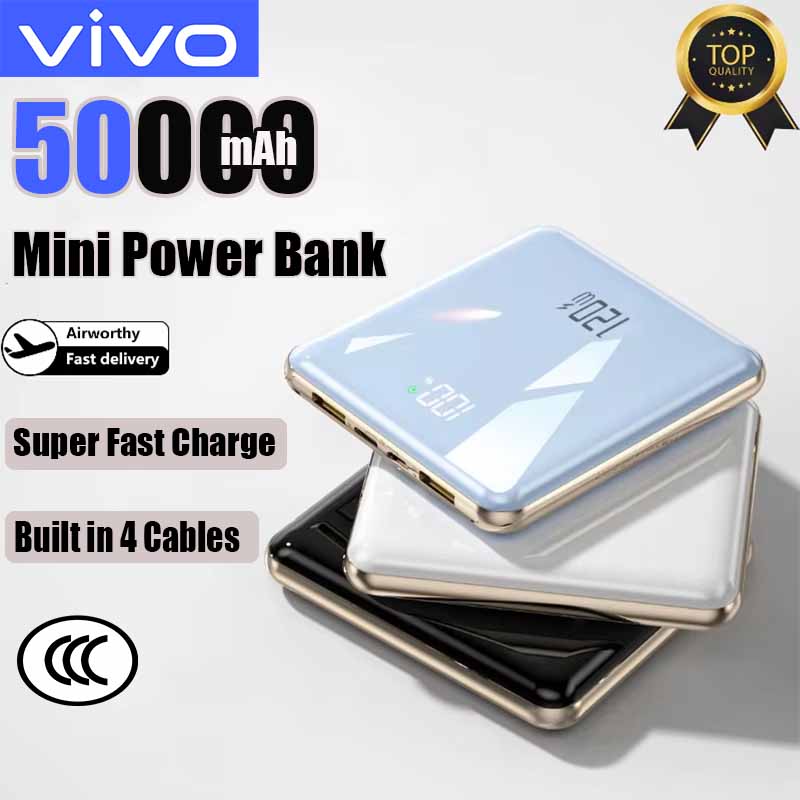 Portable Charger 20000Mah - VIVO 50000mAh Mini Power Bank 120W