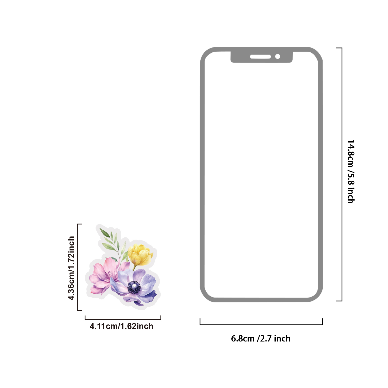 Etori Life Purple Iris 20Pcs V - Phone Accessories Background のレビューと価格