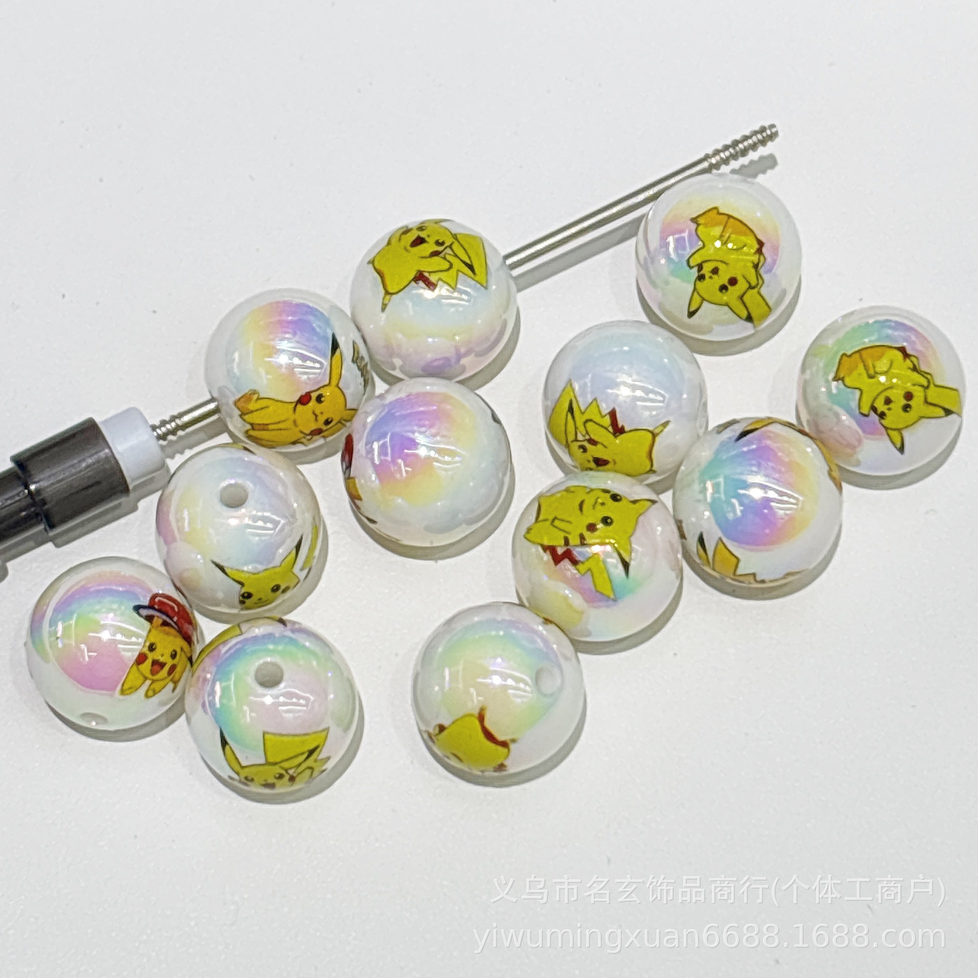 50pcs for Pokemon through-hole - Phone Accessories Beads のレビューと価格