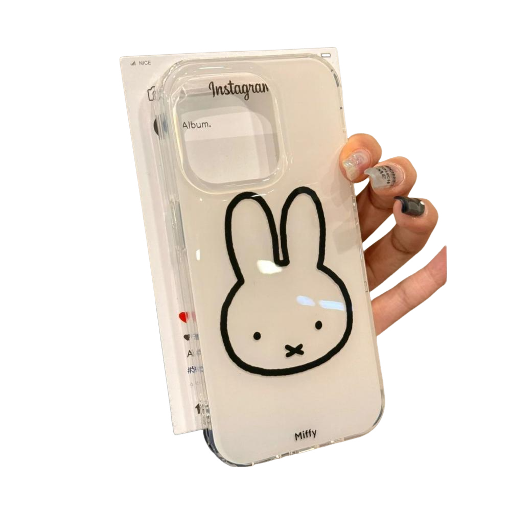 Miffy kawaii line Miffy Rabbit - Phone Accessories Background のレビューと価格
