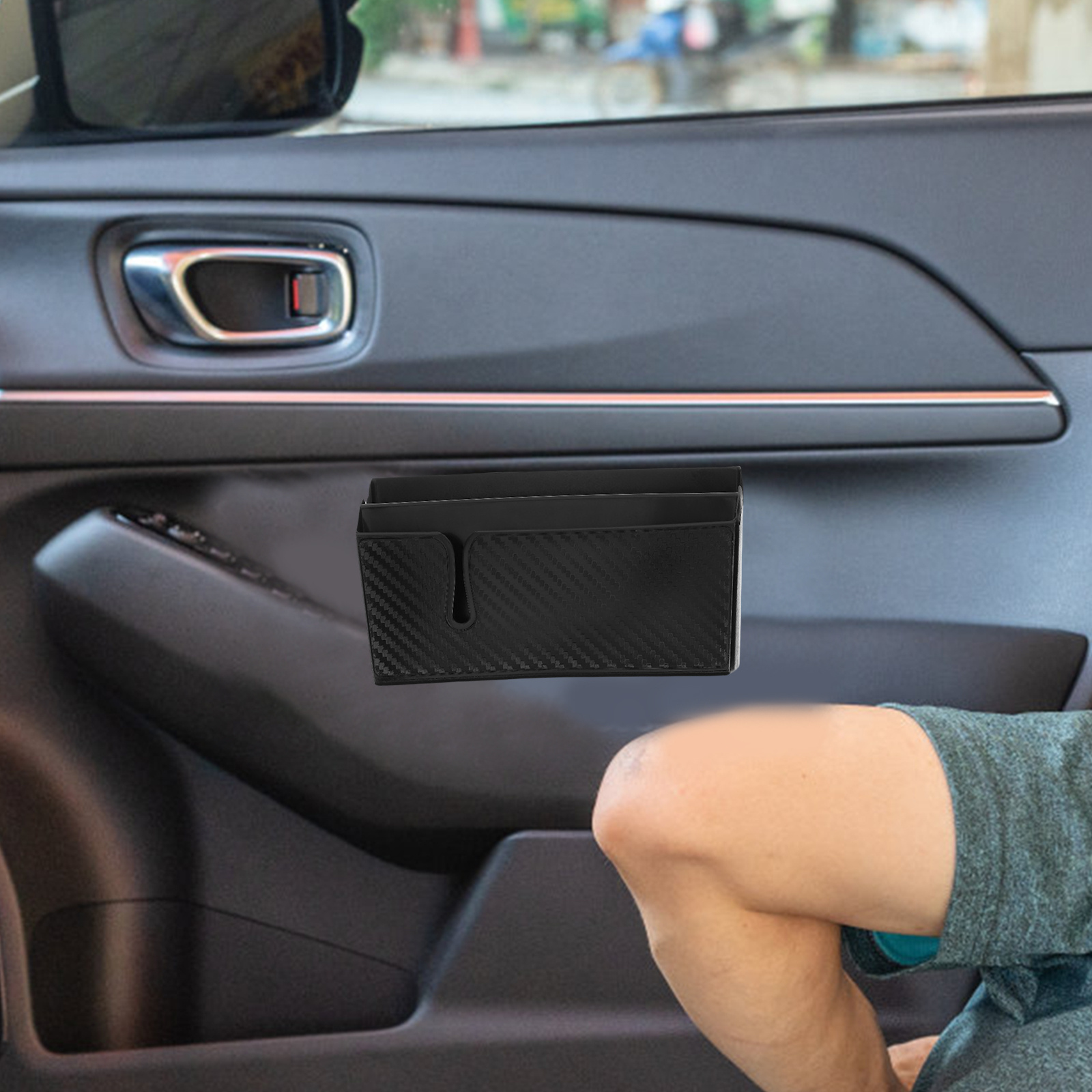 2Pcs Durable PVC Car Organizer - Phone Accessories For Car のレビューと価格