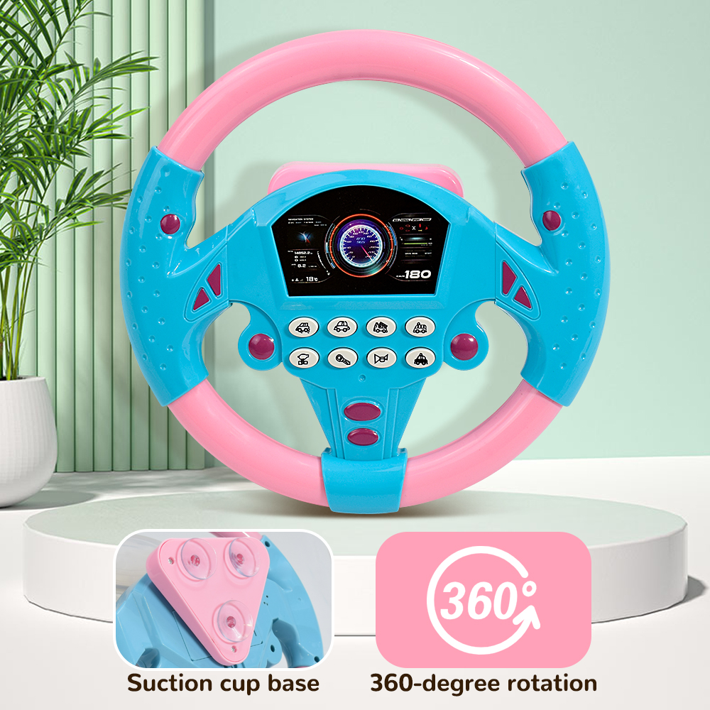 Eletric Steering Wheel Toy wit - Phone Accessories Baby のレビューと価格