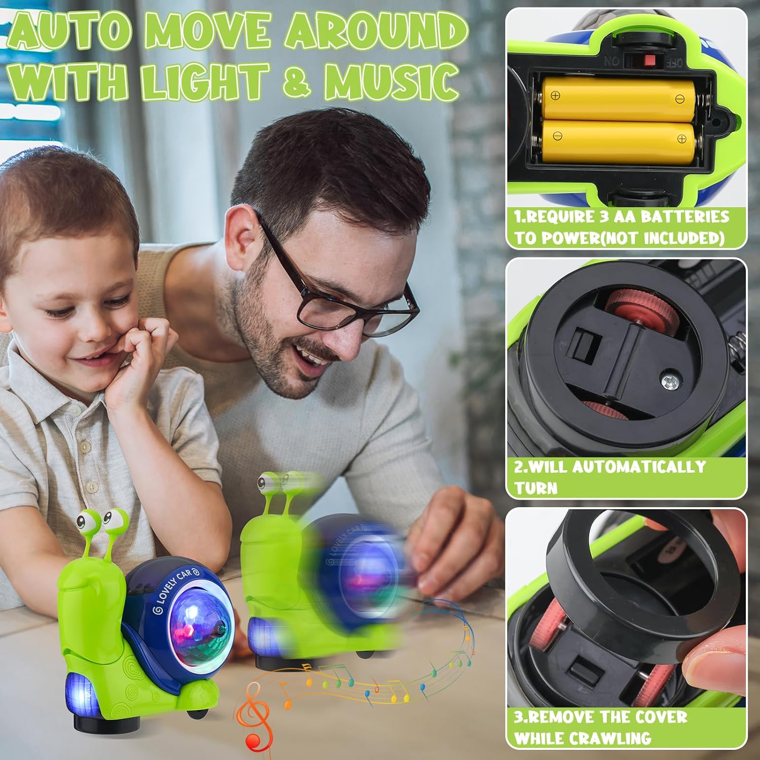 Crawling Snail Baby Toy Walkin - Phone Accessories Baby のレビューと価格