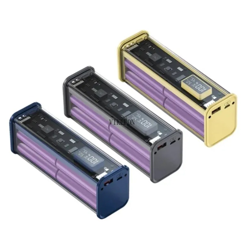 22.5W DIY Battery Charger Case - Portable Charger 20000Mah のレビューと価格