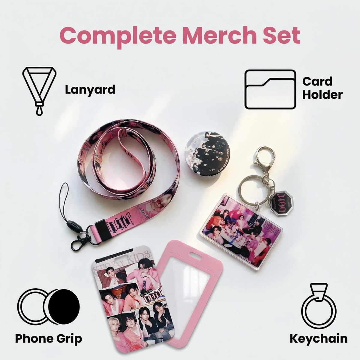 STRAY KIDS Merch Kpop skzoo Fa - Phone Accessories Baby のレビューと価格