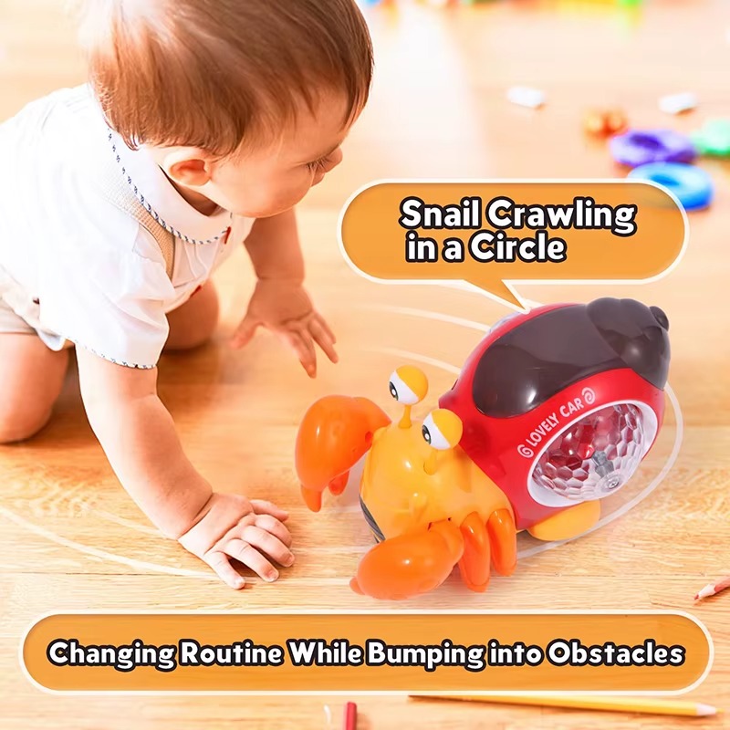 Luminous Snail Toy,Baby Electr - Phone Accessories Baby のレビューと価格