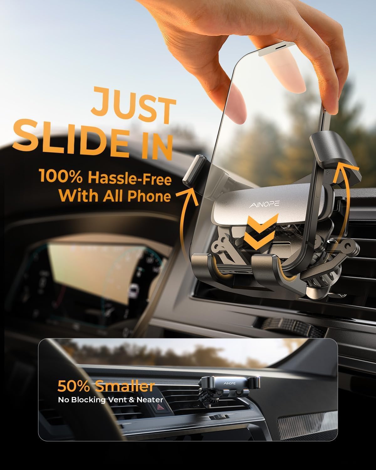 Car Vent Phone Mount Holder [D - Phone Accessories For Car のレビューと価格