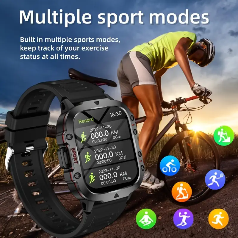 Outdoor Men'S Smart Watch, HD  - Phone Accessories Display Board のレビューと価格