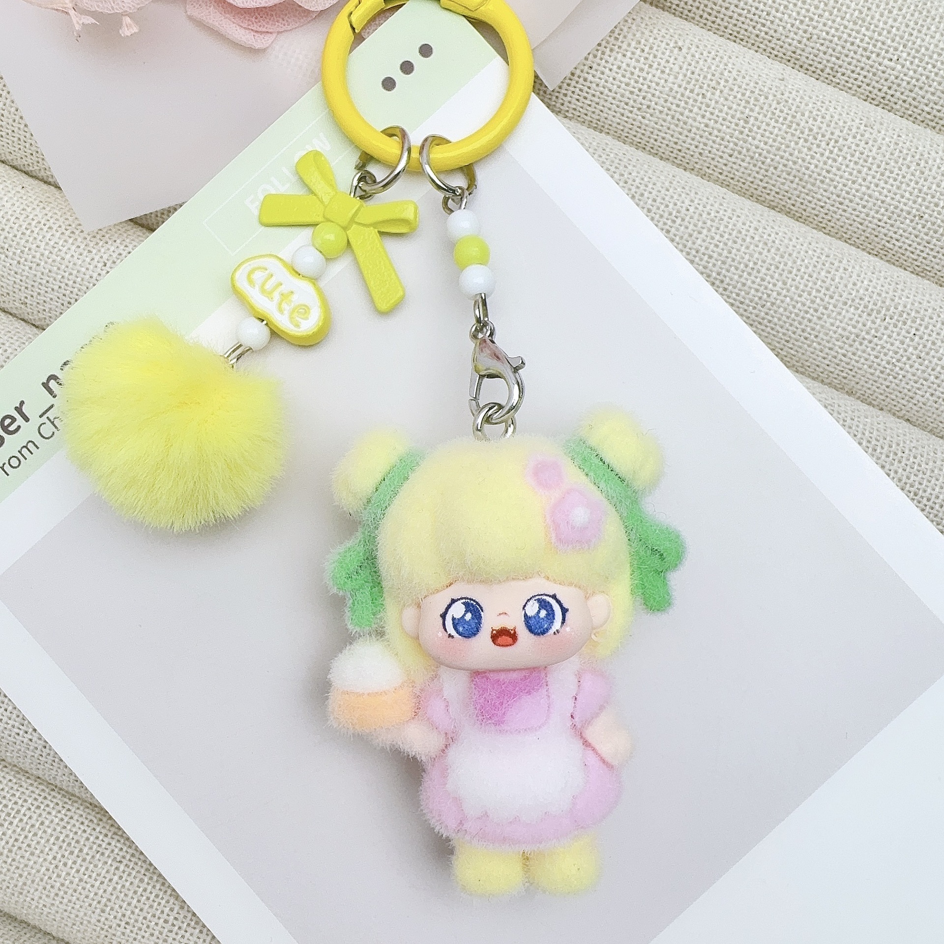 for Baby Three Keychains Cute  - Phone Accessories Baby のレビューと価格