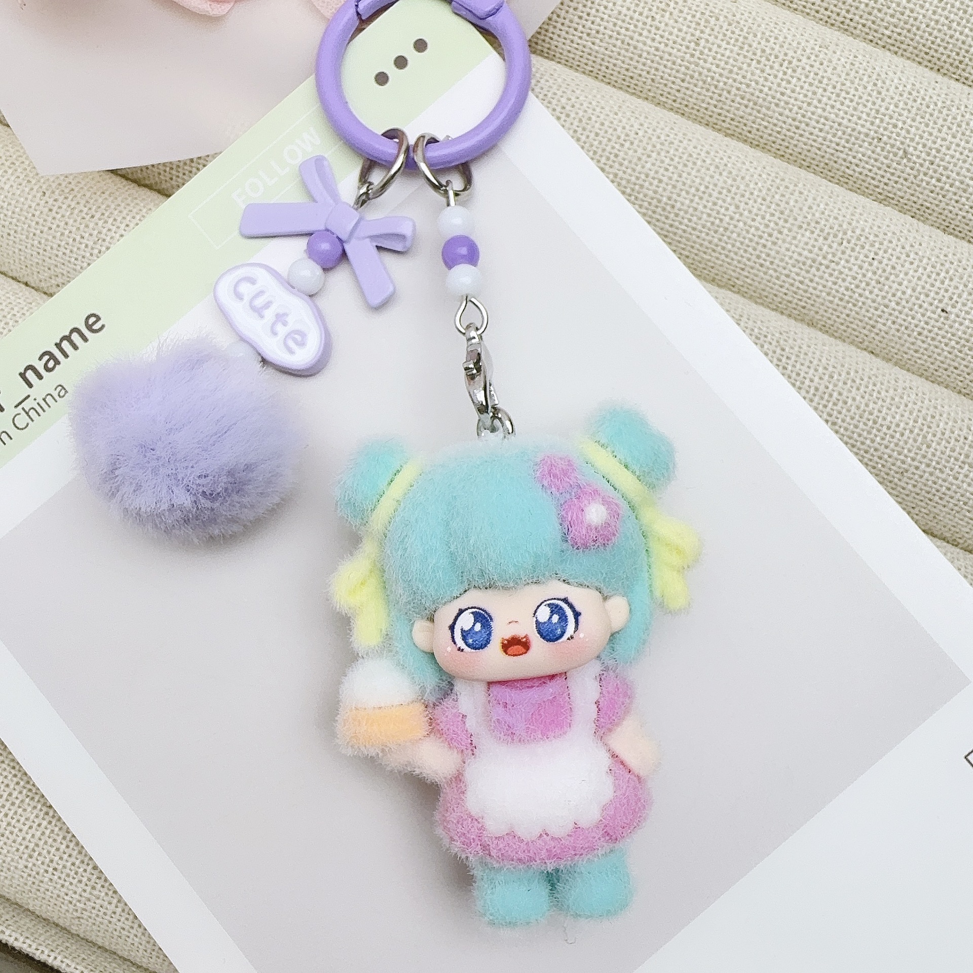 for Baby Three Keychains Cute  - Phone Accessories Baby のレビューと価格