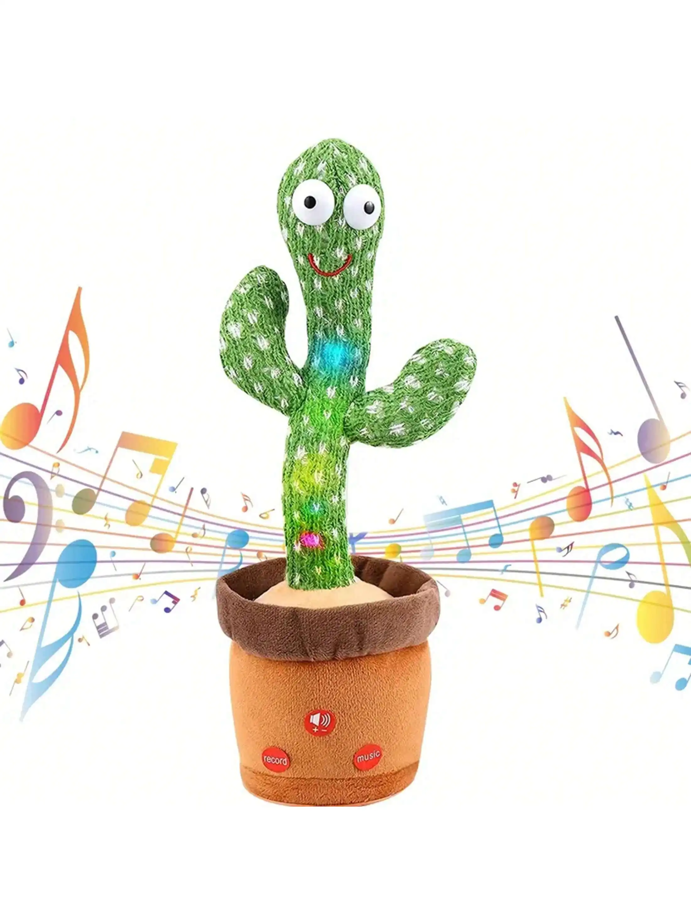 1pc-Dancing Talking Cactus Toy - Phone Accessories Baby のレビューと価格