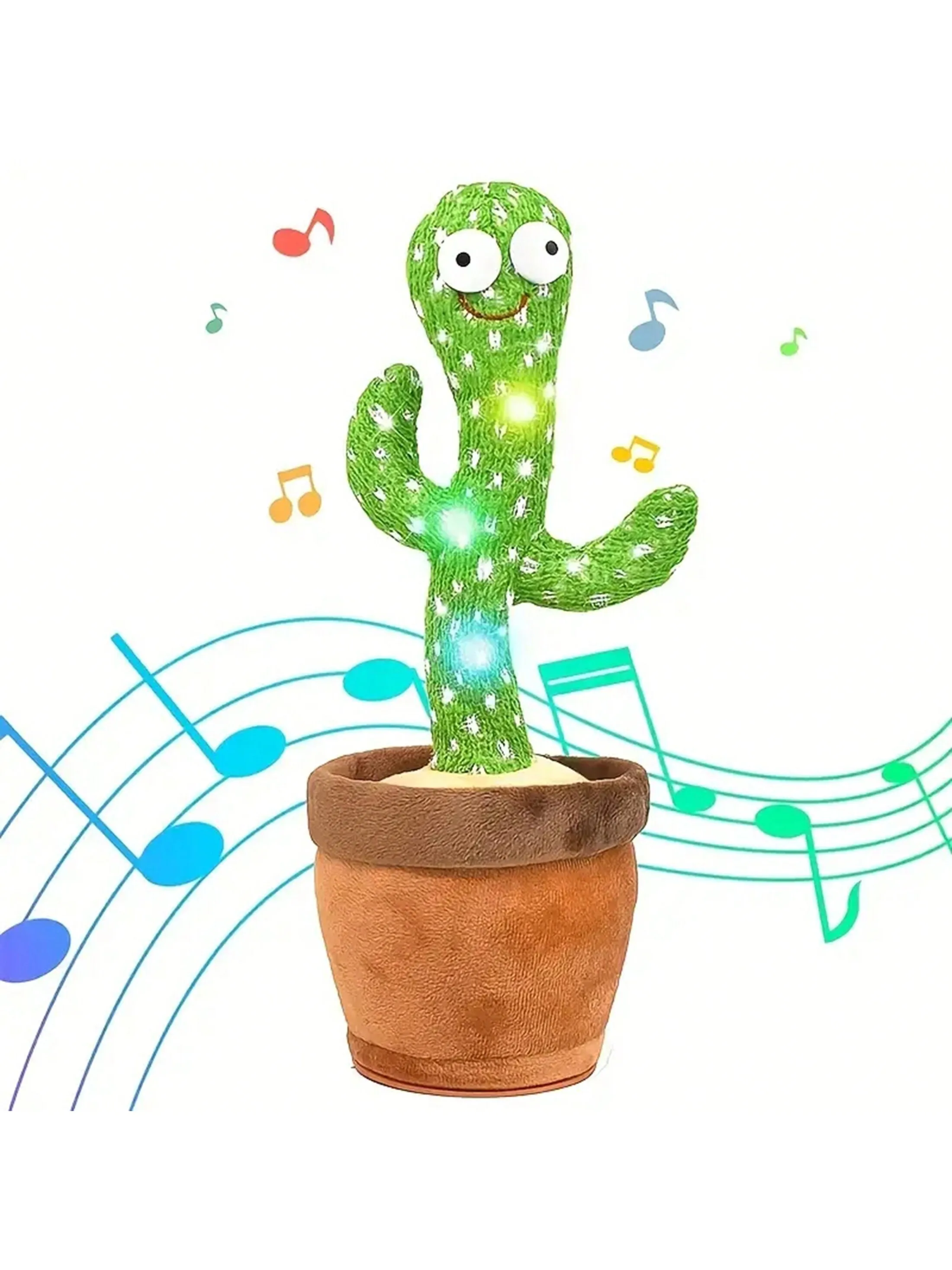 1pc-Dancing Talking Cactus Toy - Phone Accessories Baby のレビューと価格