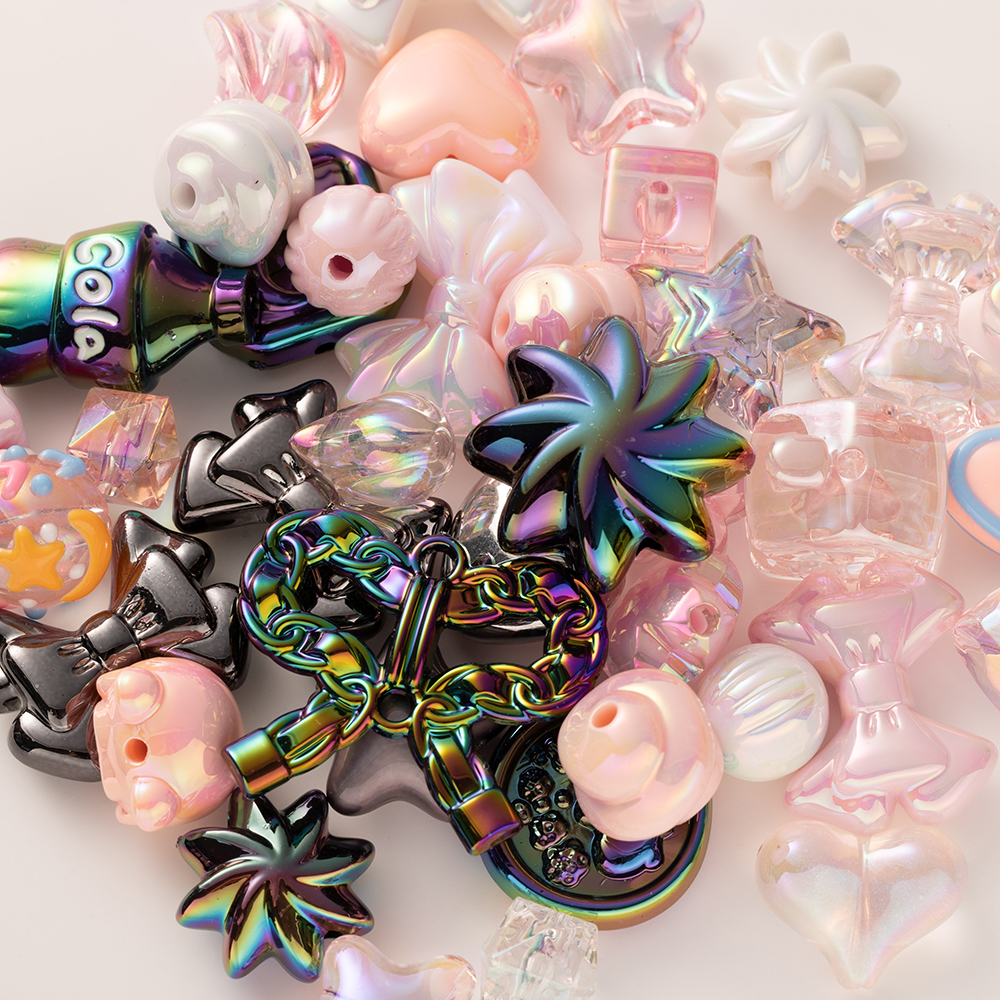 20/50g Acrylic Cute Random Sty - Phone Accessories Beads のレビューと価格