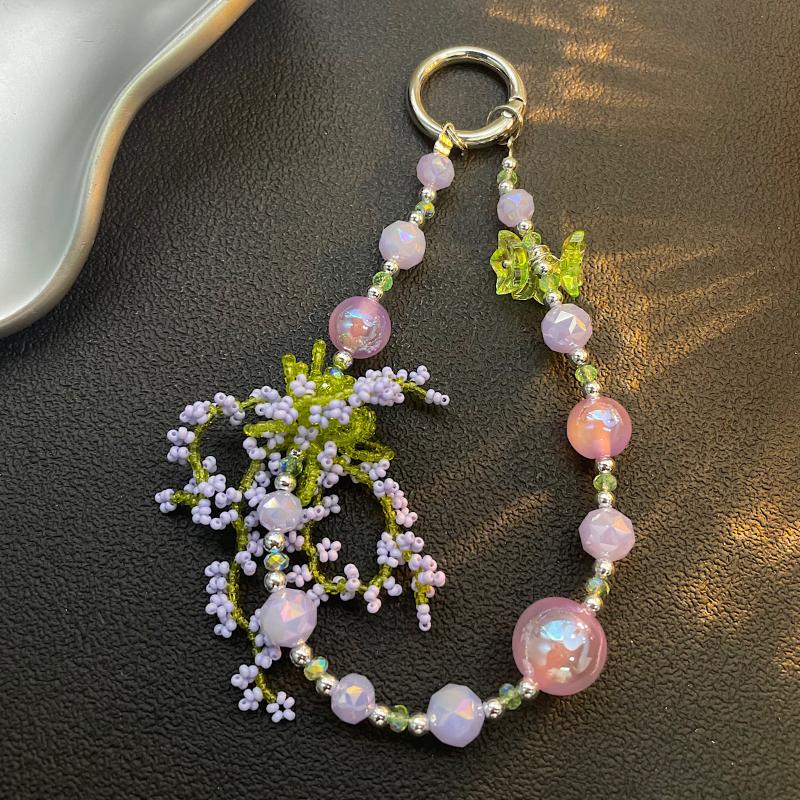 【C】Summer Colorful Beaded Phon - Phone Accessories Beads のレビューと価格