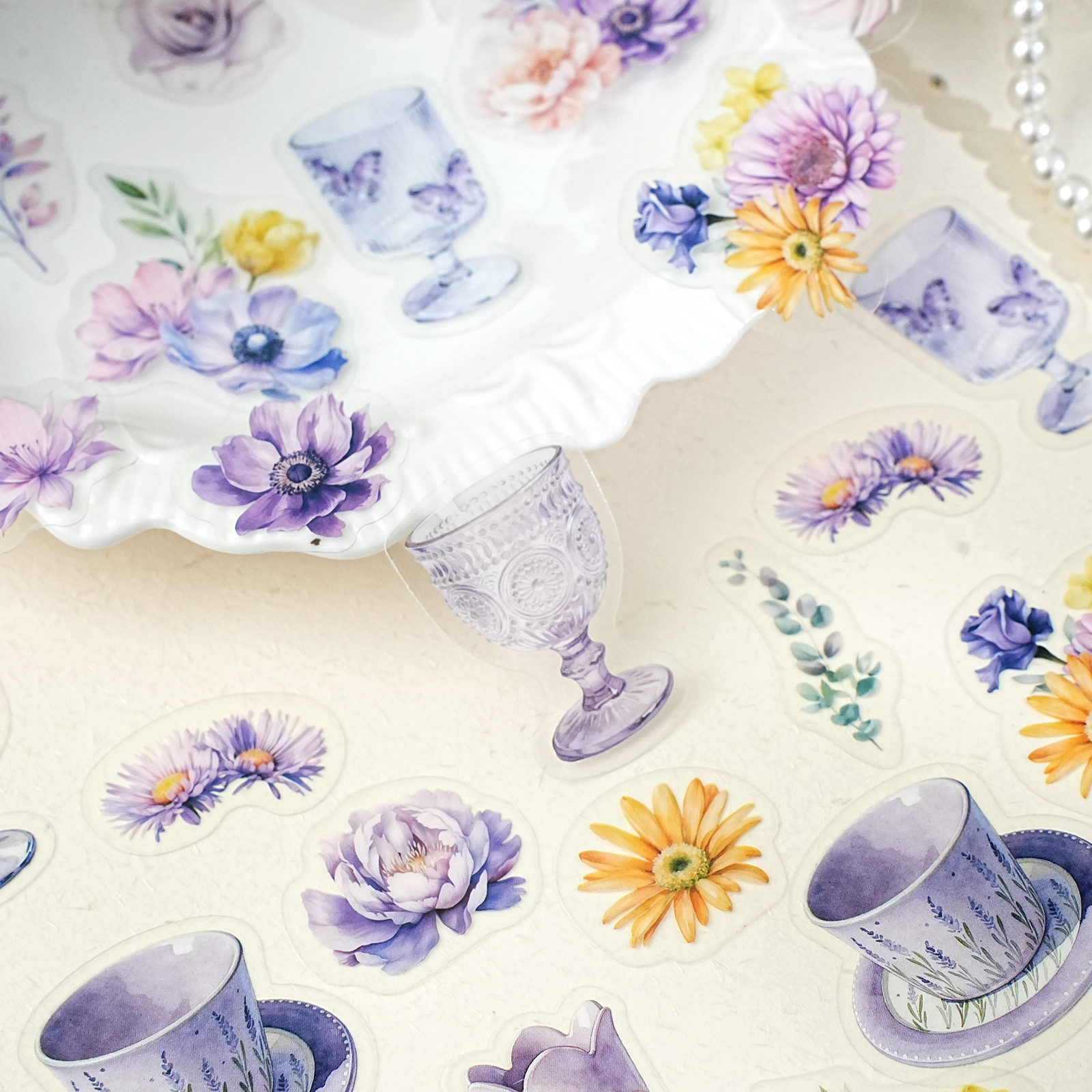Etori Life Purple Iris 20Pcs V - Phone Accessories Background のレビューと価格