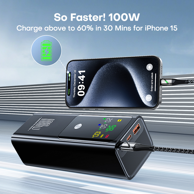 QOOVI PD 100W Power Bank 20000 - Portable Charger 20000Mah のレビューと価格