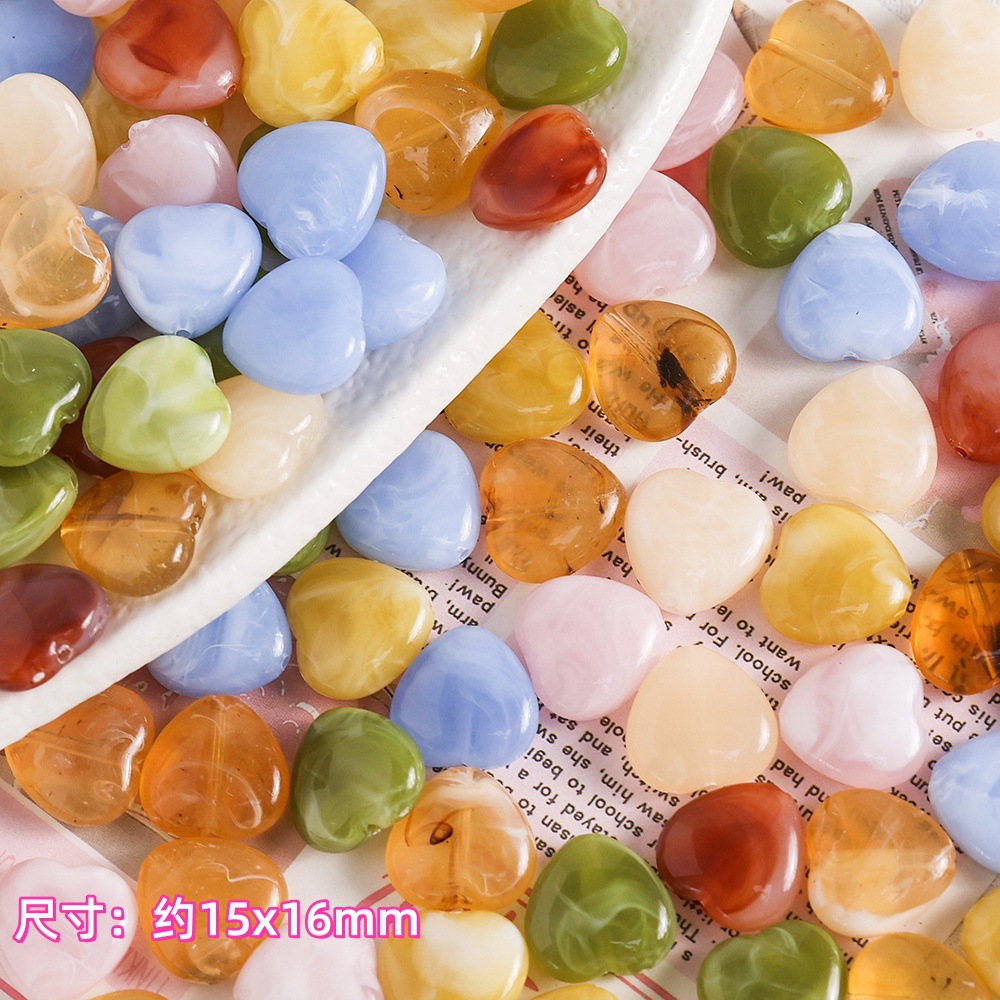 20g Acrylic Dyeing Mixed Shape - Phone Accessories Beads のレビューと価格