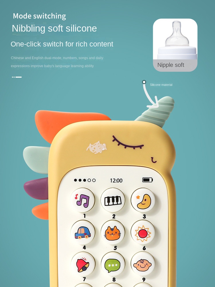Baby Phone Toy Music Sound Tel - Phone Accessories Baby のレビューと価格