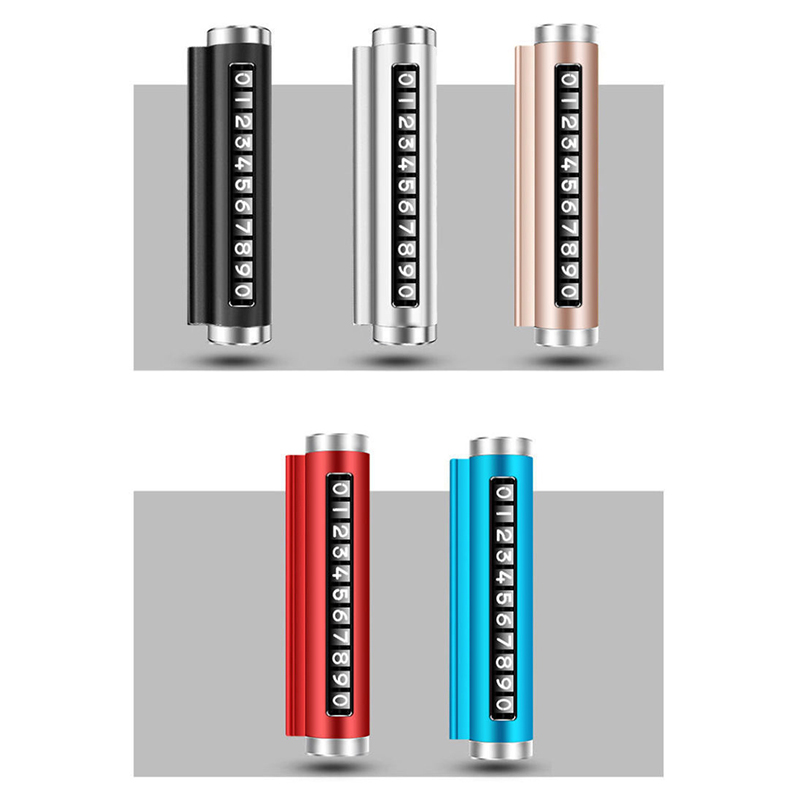 Metal Car Temporary Parking Ca - Phone Accessories For Car のレビューと価格