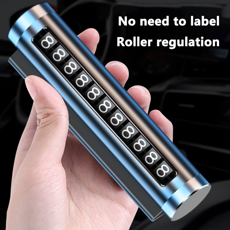 Metal Car Temporary Parking Ca - Phone Accessories For Car のレビューと価格